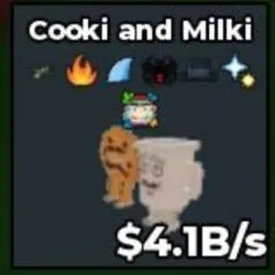 Cooki and Milki 4.1B S Clean Wann (Секретный персонаж) — Roblox, лот №224833