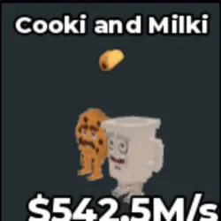 Cooki and Milki 424 (Секретный персонаж) — Roblox, лот №224840