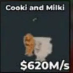 COOKI AND MILKI 620 (Секретный персонаж) — Roblox, лот №224846