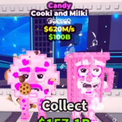 Cooki and Milki 620 M s [ Candy ] (Секретный персонаж) — Roblox, лот №224847