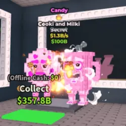 Cooki and Milki Candy 1.3Billion Cooki and Milki Candy 1.3B… — Roblox, лот №224850