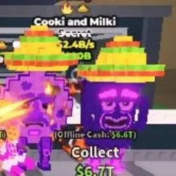 Cooki and Milki Galaxy $2.4B S (Секретный персонаж) — Roblox, лот №224854