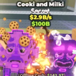 Cooki and Milki Galaxy $2.9B S (Секретный персонаж) — Roblox, лот №224855