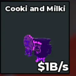 Cooki and Milki GALAXY 1B S (Секретный персонаж) — Roblox, лот №224856