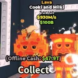 Cooki and Milki Lava 930MS Cooki and Milki Lava 930MS (Секр… — Roblox, лот №224863