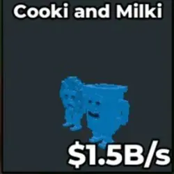 Cooki and Milki rainbow (Секретный персонаж) — Roblox, лот №224865