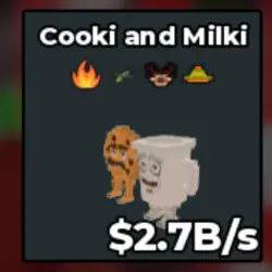Cooki and Milki REINDEER 2.7B S (Секретный персонаж) — Roblox, лот №224867