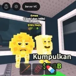 COOKIE AND MILKI [193.7 M s ] (Секретный персонаж) — Roblox, лот №224874