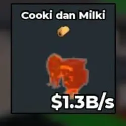 Cookie and Milki Lava [1.3B s ] (Секретный персонаж) — Roblox, лот №224879