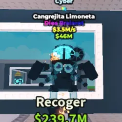 Crabbo Limoneta Cyber 3,5M s - God Cyber (Brainrot God перс… — Roblox, лот №224899