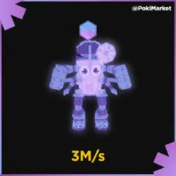 Crabbo Limonetta - Crystal - 3M s (Brainrot God персонаж) — Roblox, лот №224902