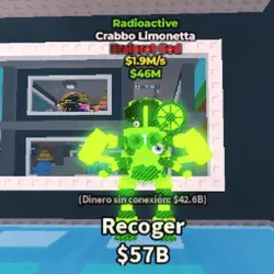 Crabbo Limonetta Radioactive 1.9M s - God Radioactive (Brai… — Roblox, лот №224916