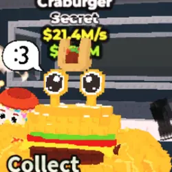 Craburger 21.4 M s (Секретный персонаж) — Roblox, лот №224925