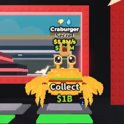 Craburger 5.8 M s (2 TRAITS) (Секретный персонаж) — Roblox, лот №224944