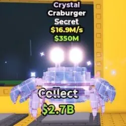 Craburger Crystal (Секретный персонаж) — Roblox, лот №224960