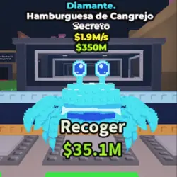 Craburger Diamond (Секретный персонаж) — Roblox, лот №224964