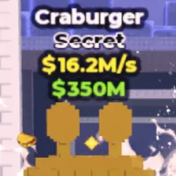 Craburger Rainbow 16.2 M s (Секретный персонаж) — Roblox, лот №224981