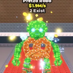 Crazy Exclusive Coin Trait Pretzo Robo - Only 2 in the Worl… — Roblox, лот №224993