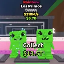 Crazy Rare Los Primos - 310M s (Секретный персонаж) — Roblox, лот №224998