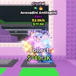 Crystal Avocadini Antilopini 2.5 K s (2 TRAITS) (Эпический … — Roblox, лот №225016