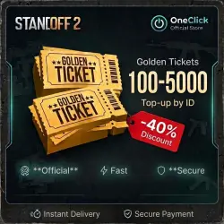 STANDOFF 2 | Golden Tickets 100-5000 - by ID