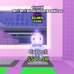 Crystal Brri Brri Bicus Dicus Bombicus 2.2 K s (Эпический п… — Roblox, лот №225025
