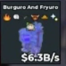 Crystal Burguro and Fryuro 6.3B s Steven (Секретный персона… — Roblox, лот №225032