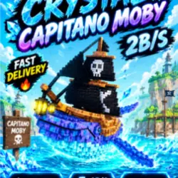 Crystal Capitano Moby (Секретный персонаж) — Roblox, лот №225041