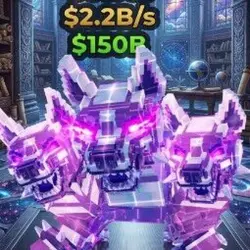 Crystal Cerberus 2.2B s (Секретный персонаж) — Roblox, лот №225049