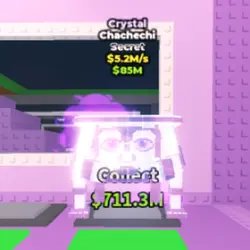 Crystal Chachechi 5.2 M s (Секретный персонаж) — Roblox, лот №224926