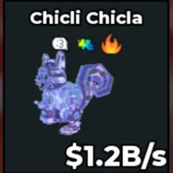 Crystal Chicli Chicla (f01975) (Секретный персонаж) — Roblox, лот №224927