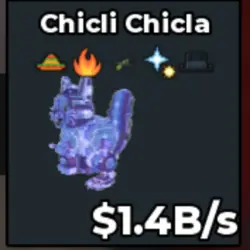 Crystal Chicli Chicla 1.4 B s (Секретный персонаж) — Roblox, лот №224929