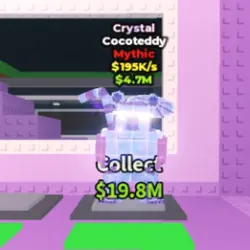 Crystal Cocoteddy 195 K s (Мифический персонаж) — Roblox, лот №224934