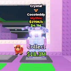 Crystal Cocoteddy 270 K s (BULL TRAIT) (Мифический персонаж) — Roblox, лот №224935