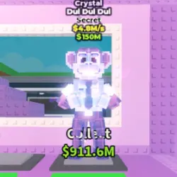 Crystal Dul Dul Dul 4.8 M s (Секретный персонаж) — Roblox, лот №224940