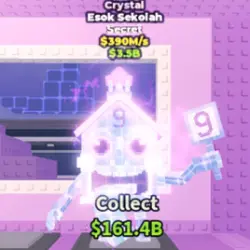 Crystal Esok Sekolah 390 M s (Секретный персонаж) — Roblox, лот №224945