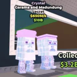 Crystal Garama And Madundung (Секретный персонаж) — Roblox, лот №224957