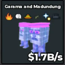 CRYSTAL Garama and Madundung 1.7B s (Секретный персонаж) — Roblox, лот №224962
