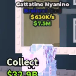 CRYSTAL Gatattino Nyanino (Секретный персонаж) — Roblox, лот №224969