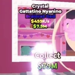 Crystal Gattatino Nyanino (Brainrot God персонаж) — Roblox, лот №224970