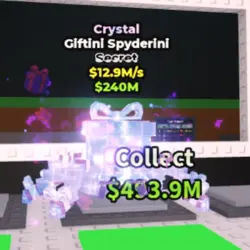 Crystal Giftini Spyderini (Секретный персонаж) — Roblox, лот №224973