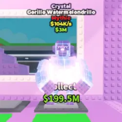 Crystal Gorillo Watermelondrillo 104 K s (Мифический персон… — Roblox, лот №224976