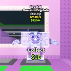 Crystal Guerriro Digitale 7.1 M s (Секретный персонаж) — Roblox, лот №224982