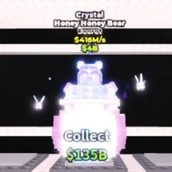 Crystal Honey Honey Bear 416 M s (Секретный персонаж) — Roblox, лот №224983