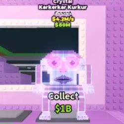 Crystal Karkerkar Kurkur 4.2 M s (Секретный персонаж) — Roblox, лот №224988