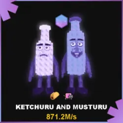 Crystal Ketchuru and Musturu 871.2M s (Секретный персонаж) — Roblox, лот №224989