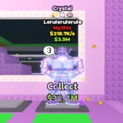 Crystal Lerulerulerule 218.7 K s (3 TRAITS) (Мифический пер… — Roblox, лот №225050