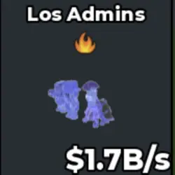 Crystal Los Admins 1.7 B s (Секретный персонаж) — Roblox, лот №225052