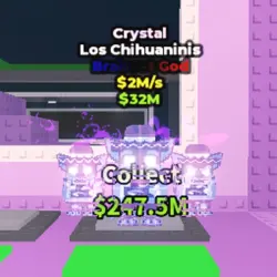 Crystal Los Chihuaninis 2 M s (Brainrot God персонаж) — Roblox, лот №225054