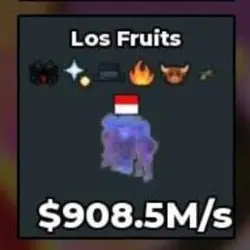 Crystal Los Fruits 908.5M s skz (Секретный персонаж) — Roblox, лот №225059